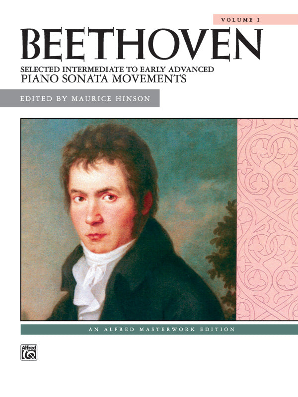 Beethoven: Selected Intermediate to Early Advanced Piano Sonata Movements, Volume 1