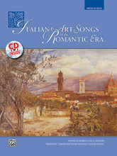 Italian Art Songs of the Romantic Era Medium High with CD