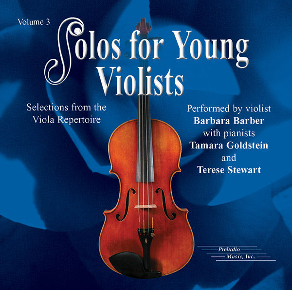 Solos for Young Violists CD, Volume 3