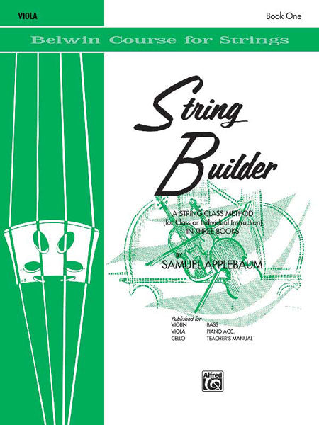 String Builder, Book One for Viola