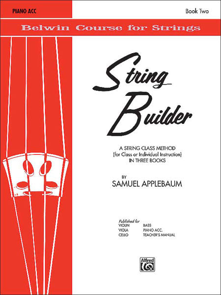 String Builder, Book Two Piano Accompaniment