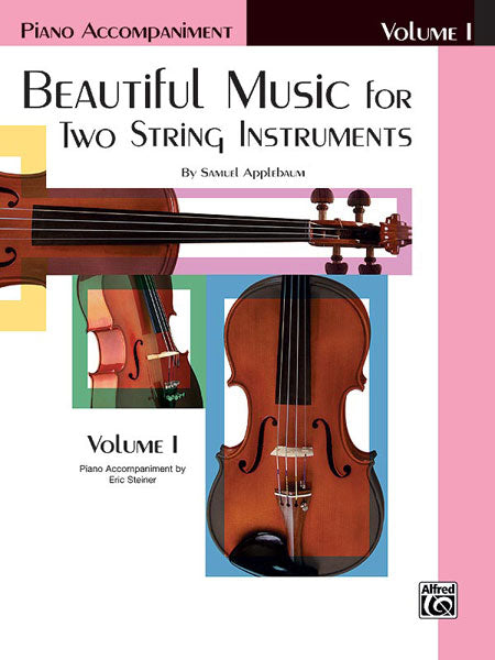 Beautiful Music for Two String Instruments Volume 1 Piano Accompaniment