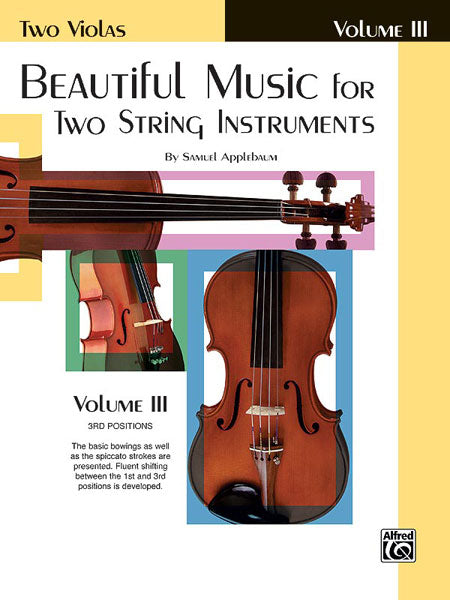 Beautiful Music for Two String Instruments, Book III 2 Violas