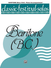 Classic Festival Solos (Baritone B.C.), Volume 2 Piano Accompaniment