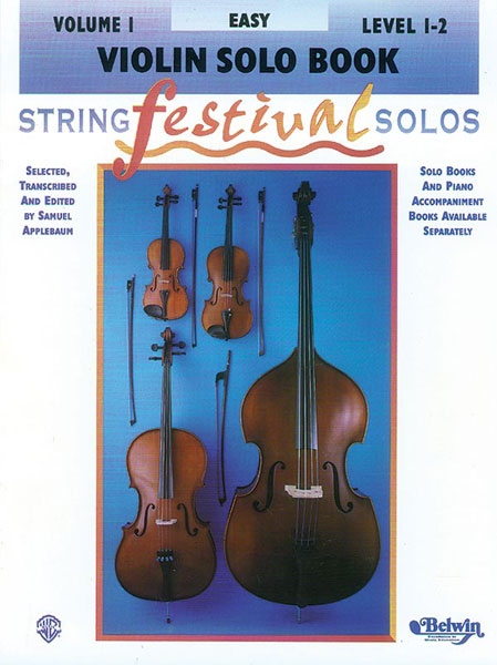 Applebaum String Festival Solos, Volume I Violin Solo Book