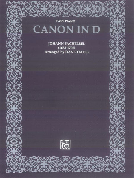 Pachelbel Canon in D Easy Piano
