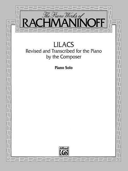 Rachmaninoff Lilacs Piano Solo