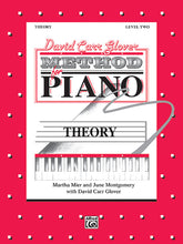 David Carr Glover Method for Piano: Theory, Level 2