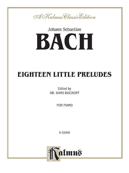 Bach Eighteen Little Preludes