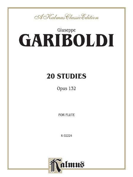 Gariboldi 20 Studies, Opus 132