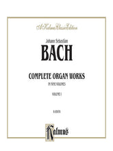 Complete Organ Works, Volume I