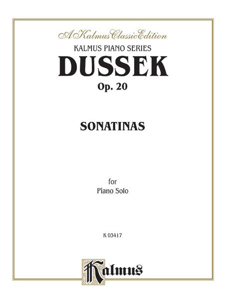 Dussek Sonatinas, Opus 20