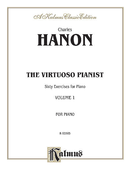 Hanon The Virtuoso Pianist, Volume I