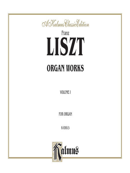 Organ Works, Volume I