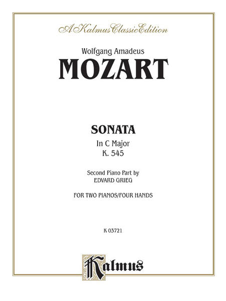 Mozart Sonata in C Major, K. 545