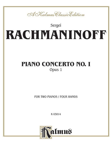 Rachmaninoff Piano Concerto No. 1 in F-sharp Minor, Opus 1