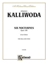 Kalliwoda Six Nocturnes, Opus 186 For Viola and Piano