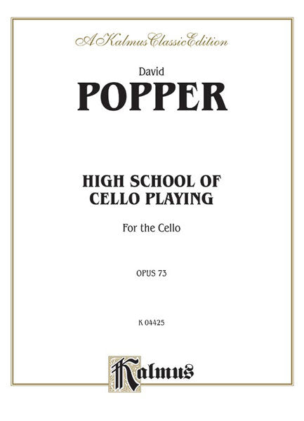 Popper High School of Cello Playing, Opus 73