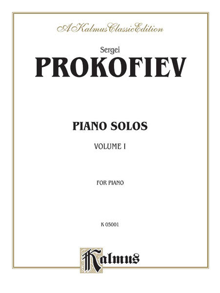 Prokofiev Piano Solos, Volume 1
