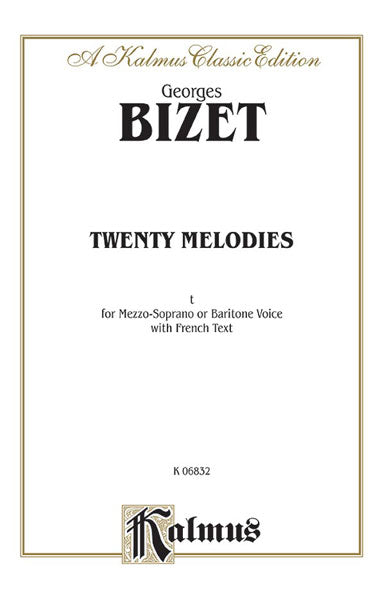 Bizet Twenty Melodies
