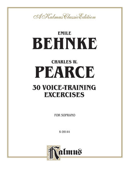 Behnke and Pearce Thirty Voice-Training Exercises
