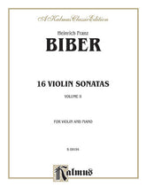 Biber 16 Violin Sonatas Volume 2