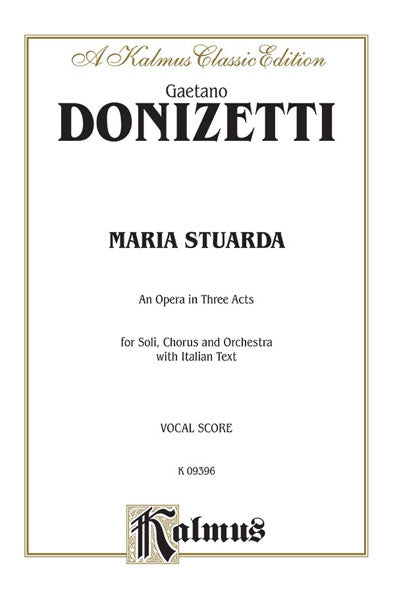 Donizetti Maria Stuarda Vocal Score