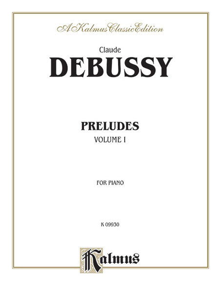 Debussy Preludes, Volume I