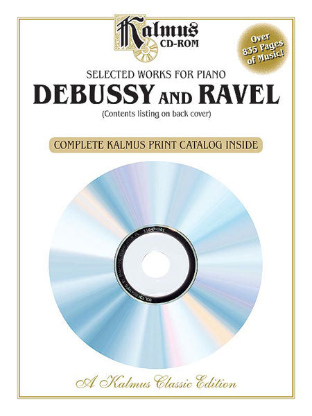 Selected Works for Piano: Debussy and Ravel