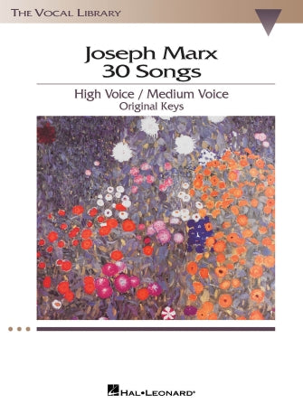 Marx - 30 Songs Original Keys for High Voice/Medium Voice