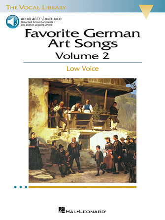 Favorite German Art Songs - Volume 2 Low Voice