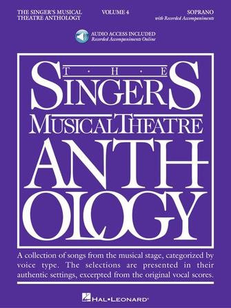 Singer's Musical Theatre Anthology Volume 4 Soprano Book Online Audio