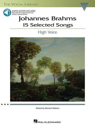 Brahms 15 Selected Songs High Voice