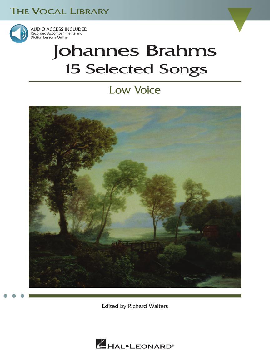 Brahms: 15 Selected Songs Low Voice
