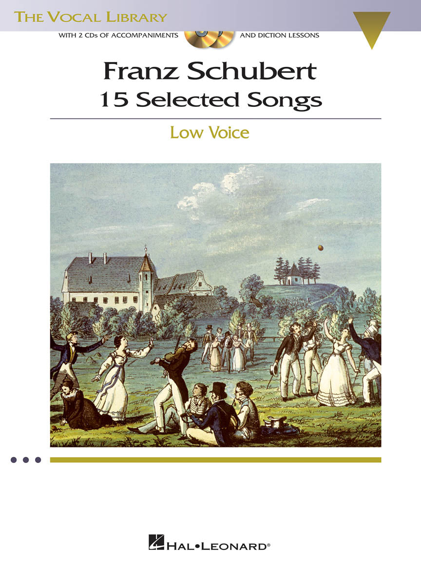 Schubert 15 Selected Songs Low Voice