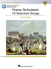 Schubert 15 Selected Songs Low Voice