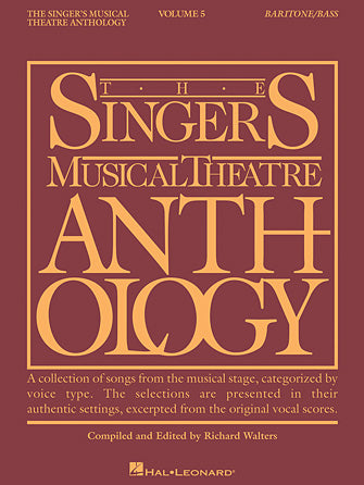 Singer's Musical Theatre Anthology Baritone/Bass Volume 5