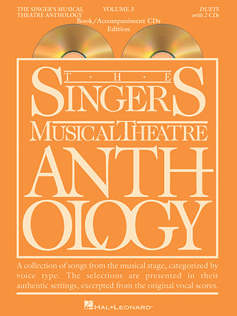 Singer's Musical Theatre Anthology Duets Volume 3 Book/cds