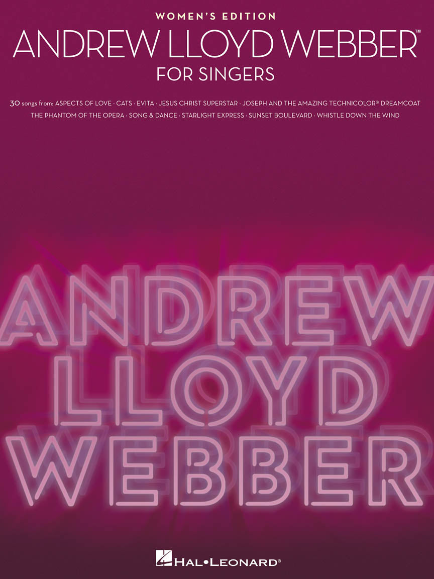 Lloyd Webber For Singers - Women's Edition