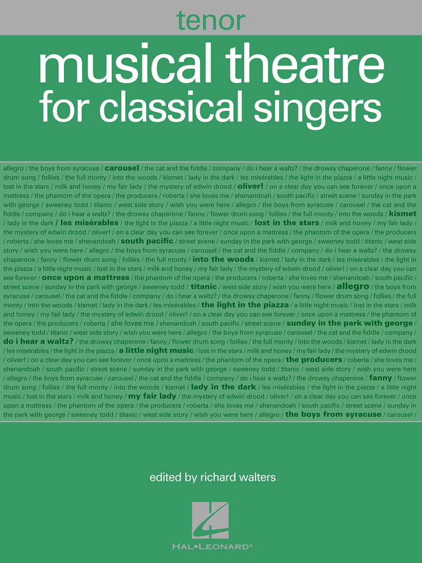 Musical Theatre for Classical Singers - Tenor