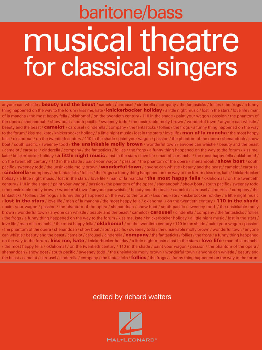 Musical Theatre for Classical Singers - Baritone/Bass