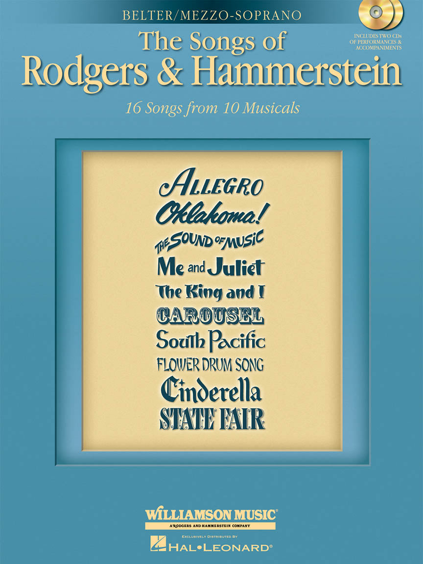 Rodgers & Hammerstein Songs Belter/Mezzo-Soprano Vocal Collection