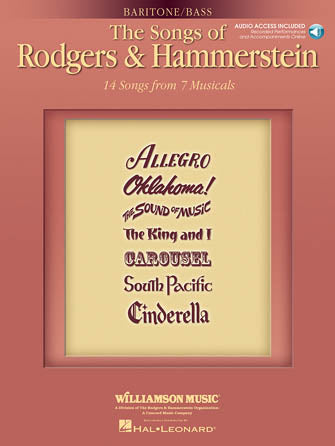 Rodgers & Hammerstein - Songs of - Vocal Collection Baritone/Bass