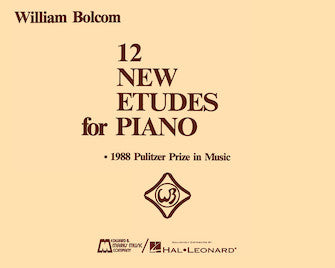 Bolcom 12 New Etudes for Piano