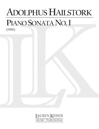 Hailstork Piano Sonata No. 1