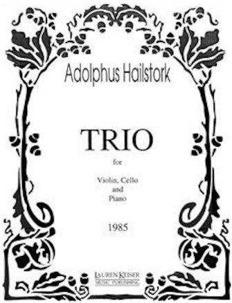 Hailstork Piano Trio