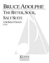 Adolphe The Bitter, Sour, Salt Suite
