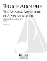 Adolphe Amazing Adventure of Alvin Allegretto Vocal Score