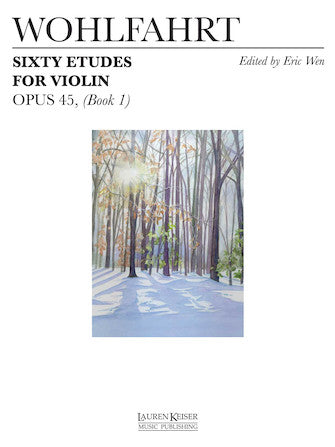 Wohlfahrt 60 Etudes For Violin Opus 45 Book 1