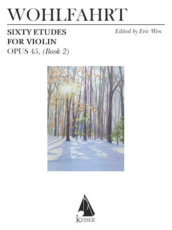 Wohlfahrt 60 Etudes for Violin Opus 45 Book 2